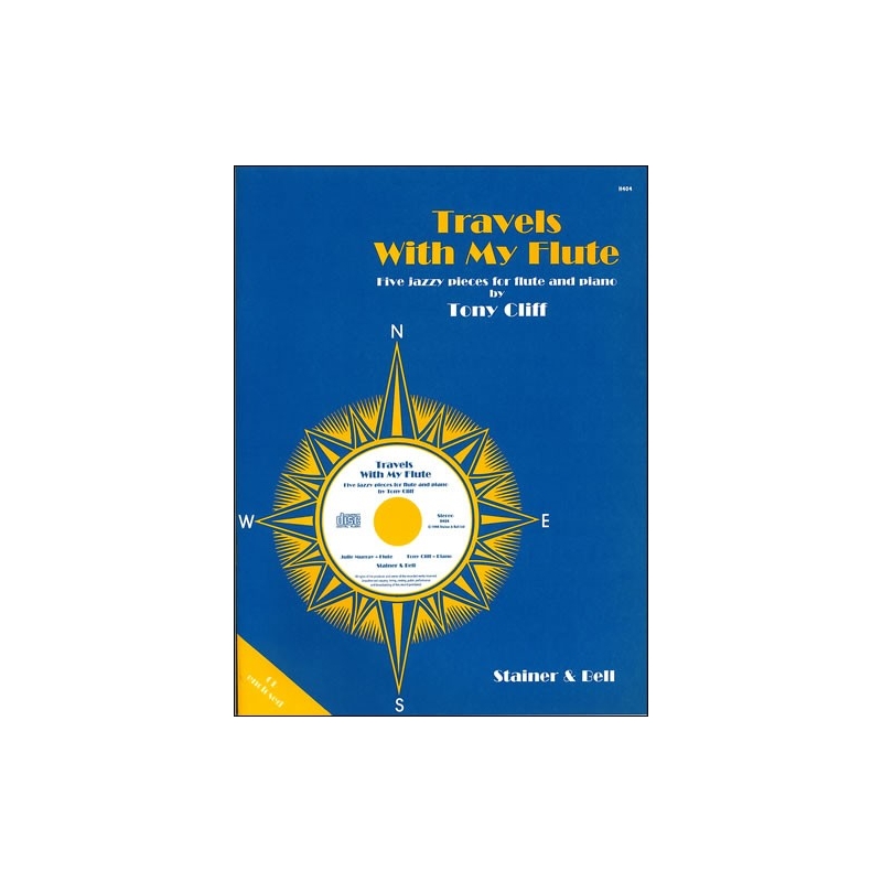 Cliff, Tony - Travels with My Flute. Five Pieces for Flute & CD