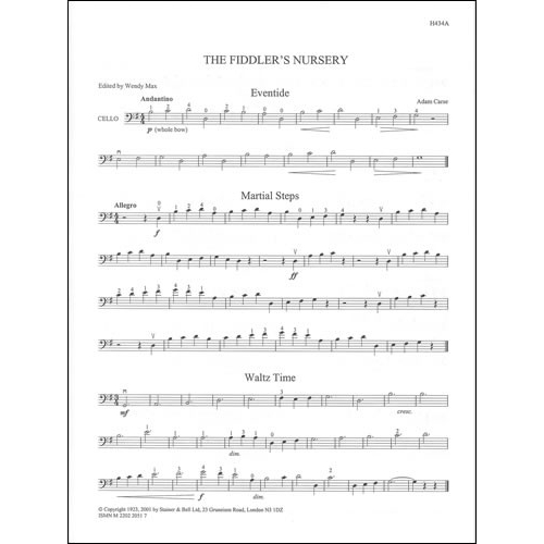 Carse, Adam (arr Max) -...