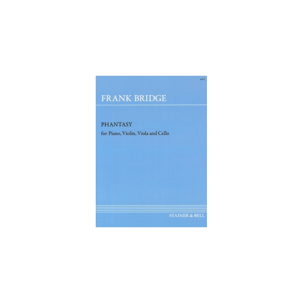 Bridge, Frank - Phantasy in F sharp minor. Violin, Viola, Cello and Piano