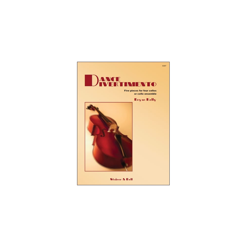 Kelly, Bryan - Dance Divertimento. Four cellos or ensemble
