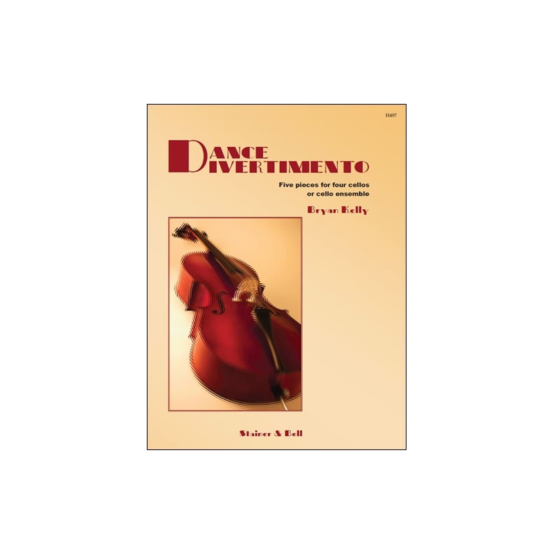 Kelly, Bryan - Dance Divertimento. Four cellos or ensemble