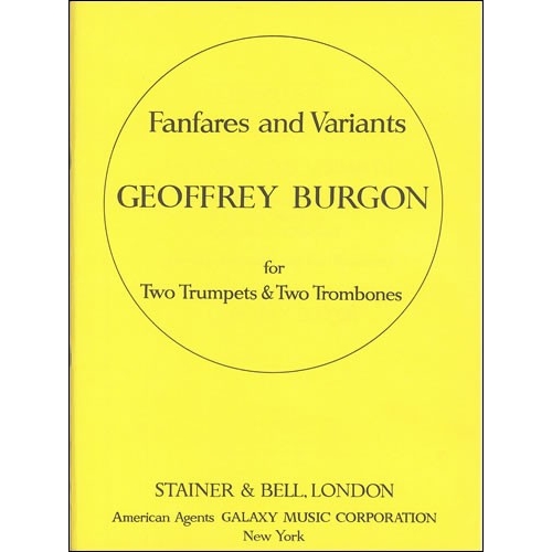 Burgon, Geoffrey - Fanfares...