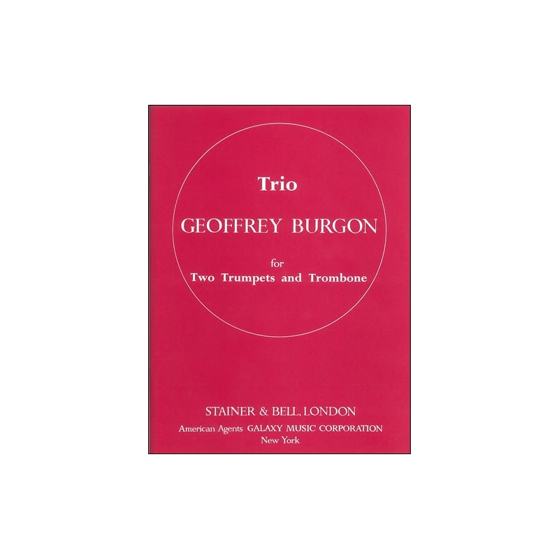 Burgon, Geoffrey - Trio