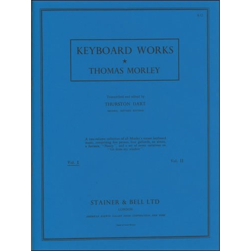 Morley, Thomas - Complete Keyboard Music. Book 1