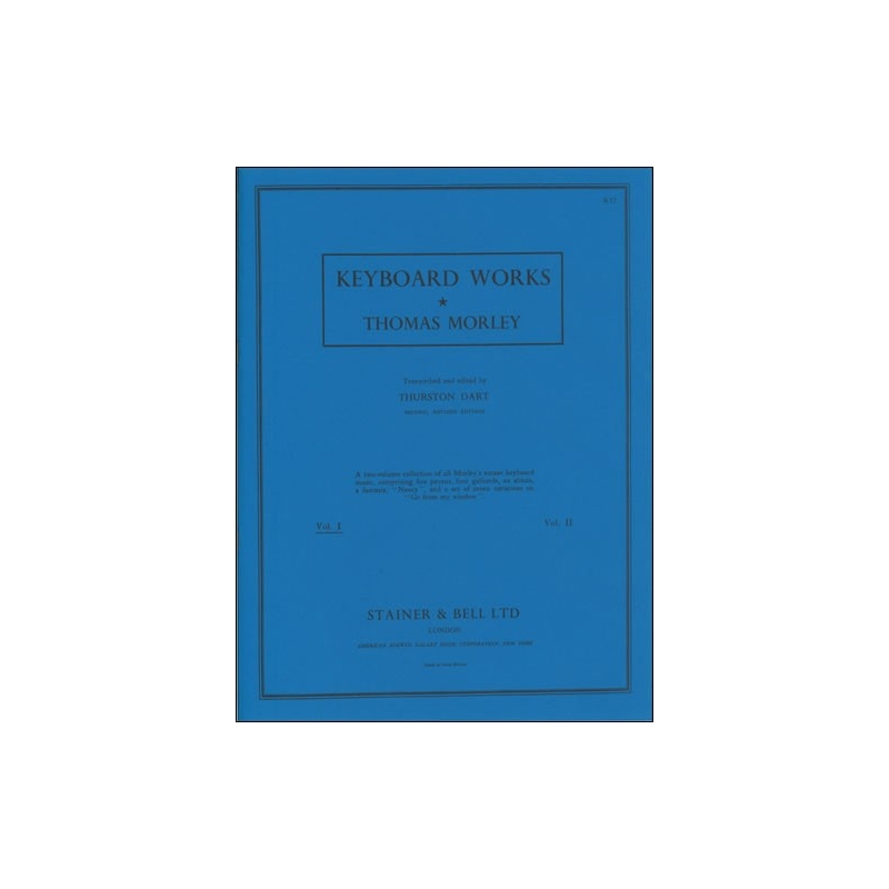 Morley, Thomas - Complete Keyboard Music. Book 1