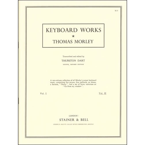 Morley, Thomas - Complete Keyboard Music. Book 2