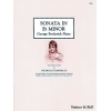 Pinto, George - Sonata in E flat minor