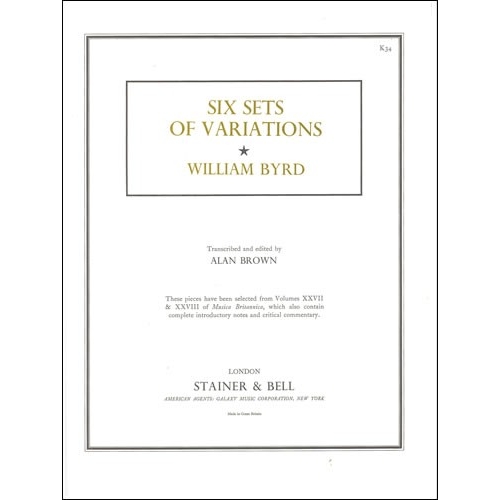 Byrd, William - Six Sets of...