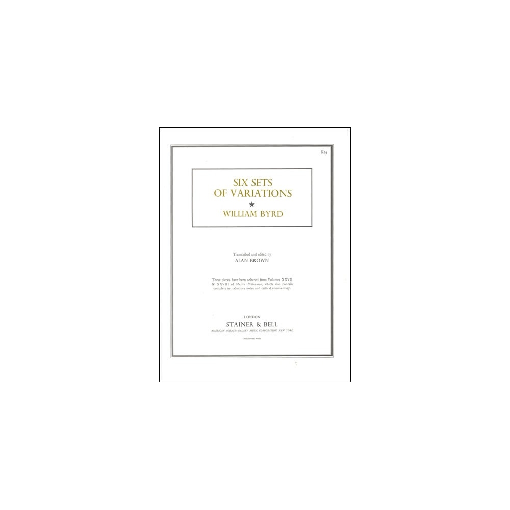 Byrd, William - Six Sets of Variations from Musica Britannica