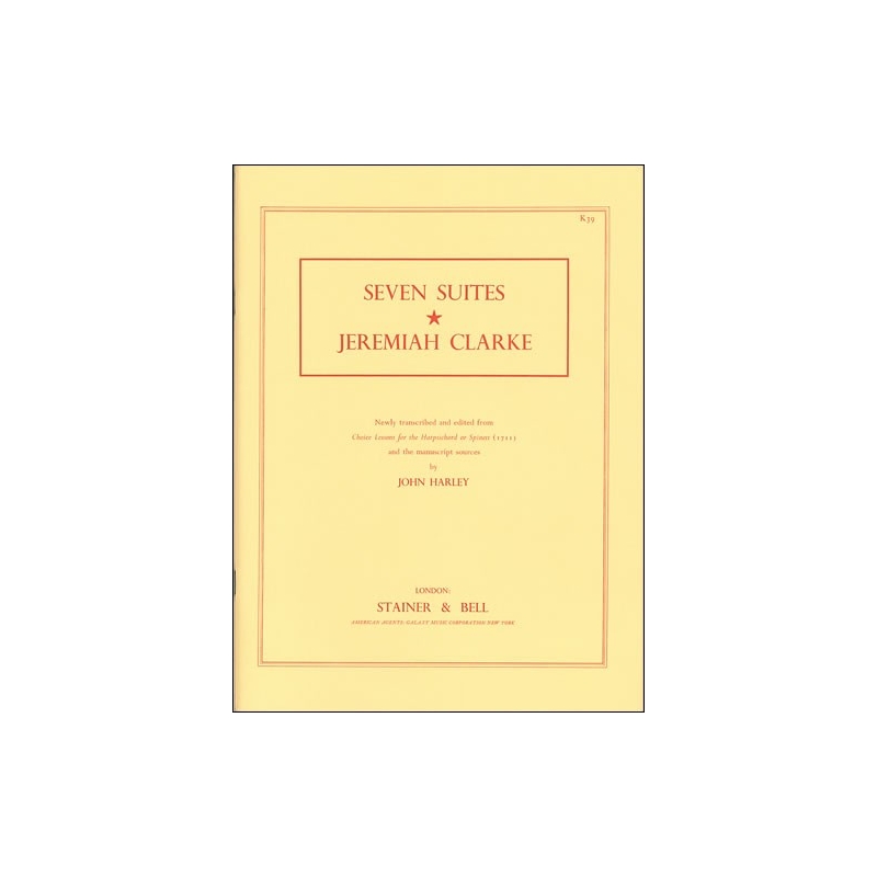 Clarke, Jeremiah - Seven Early Keyboard Suites