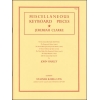 Clarke, Jeremiah - Miscellaneous Keyboard Pieces