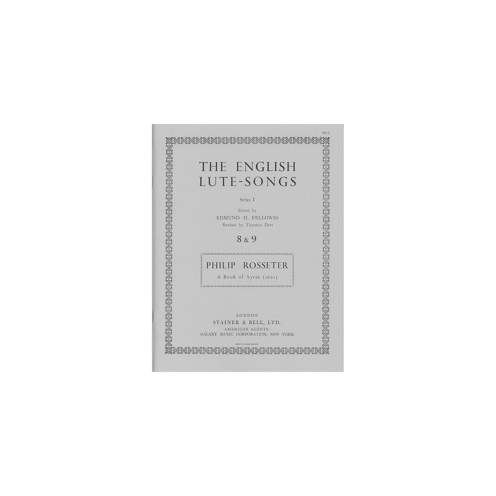 Rosseter, Philip - A Book of Ayres (1601)