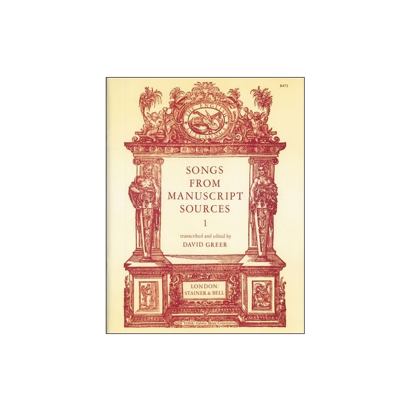 Greer, David (ed) - Songs from Manuscript Sources: 1
