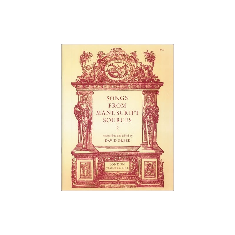 Greer, David (ed) - Songs from Manuscript Sources: 2
