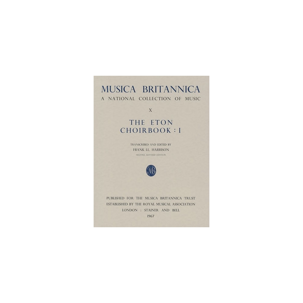 Harrison, Frank (ed) - The Eton Choirbook I