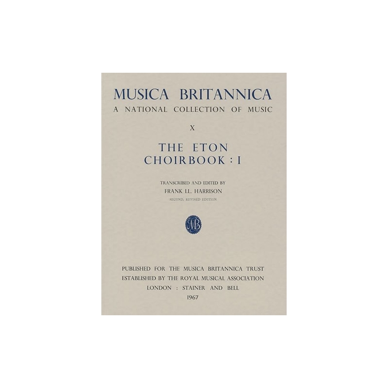 Harrison, Frank (ed) - The Eton Choirbook I