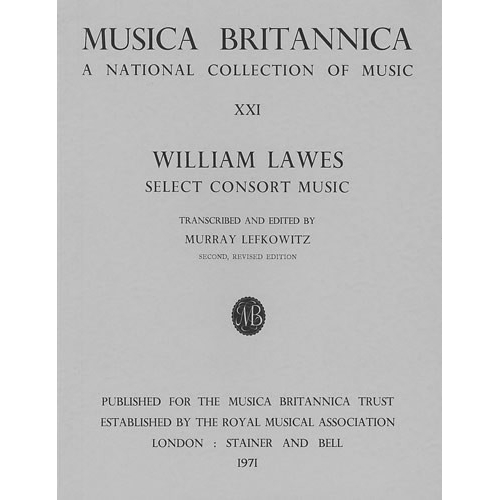 Lawes, William - Consort Music