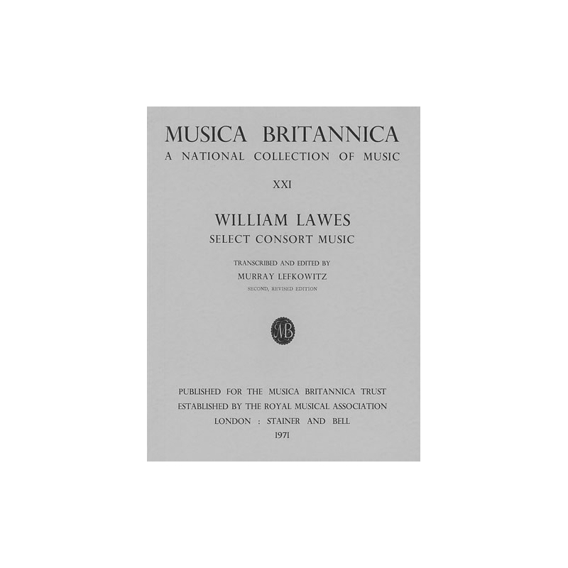 Lawes, William - Consort Music
