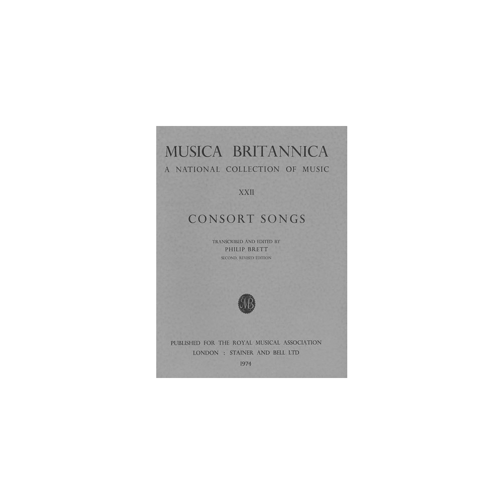 Brett, Philip (ed) - Consort Songs