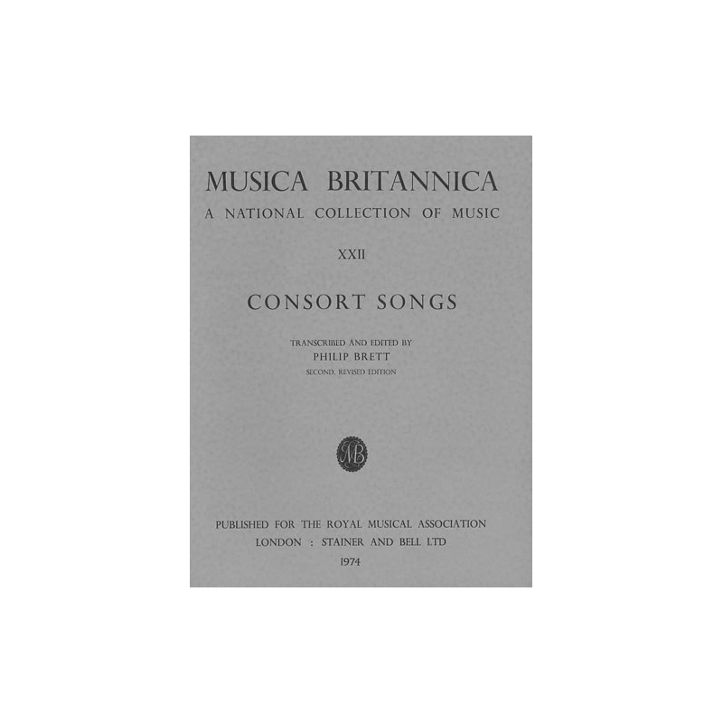 Brett, Philip (ed) - Consort Songs