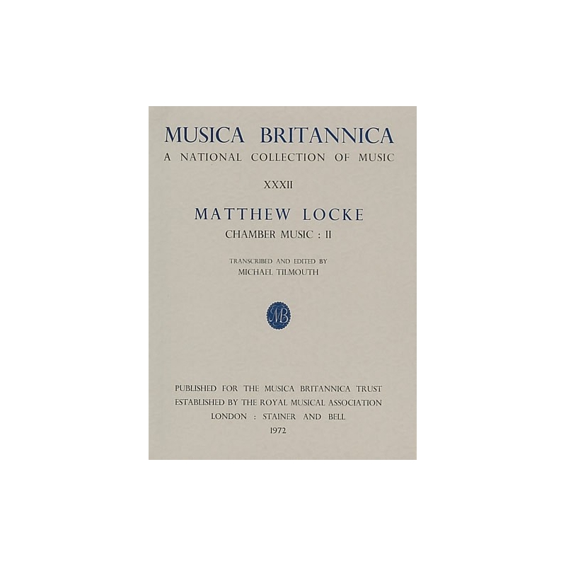 Locke, Matthew - Chamber Music I