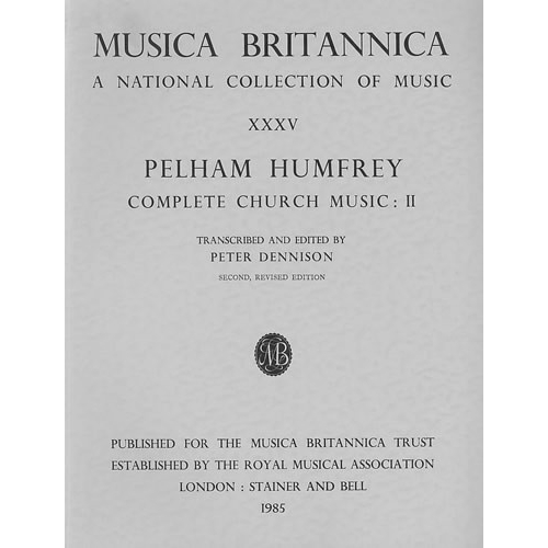 Humfrey, Pelham - Complete...