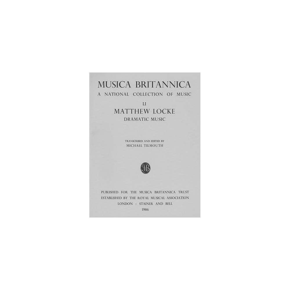 Locke, Matthew - Dramatic Music (including Psyche)