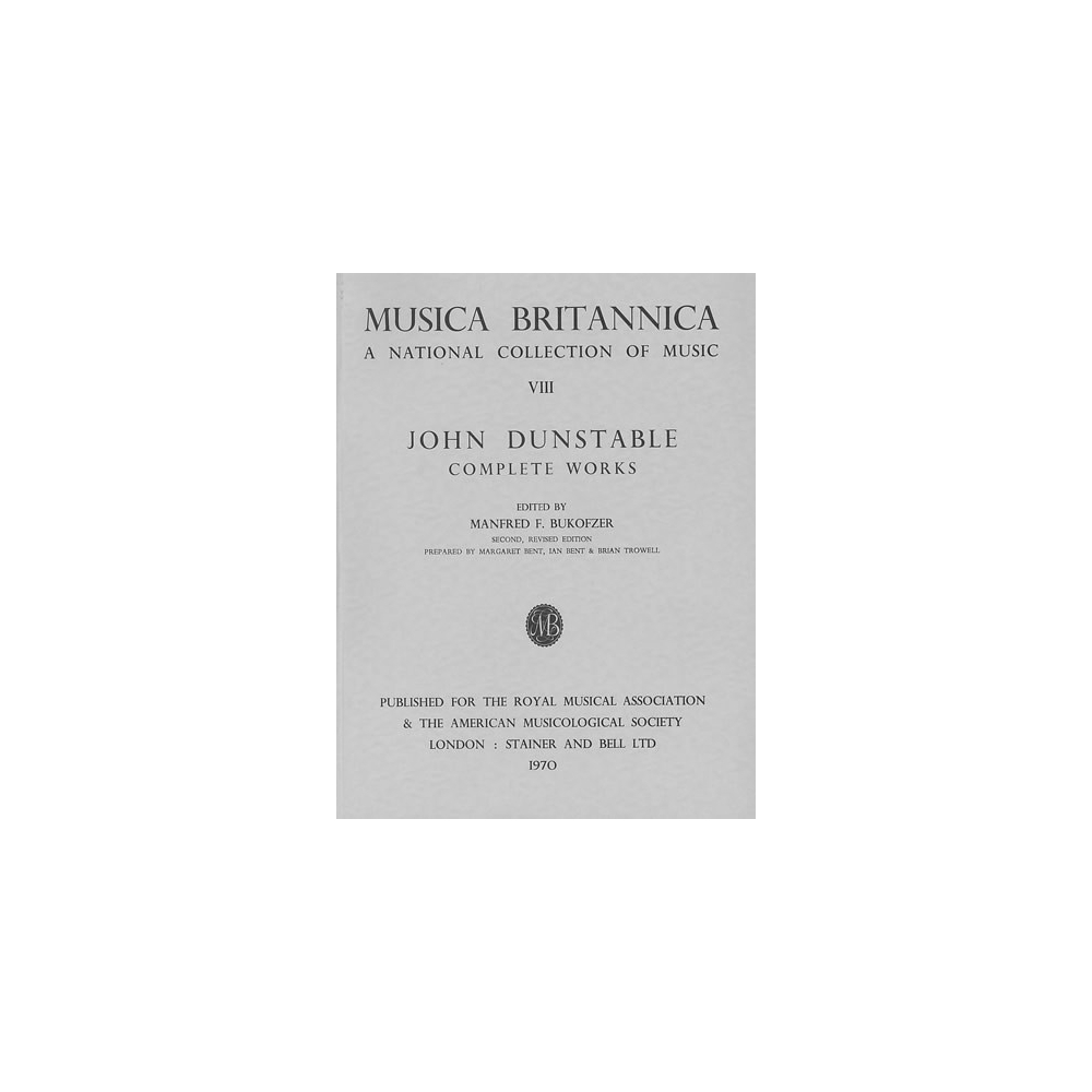 Dunstable, John - Complete Works