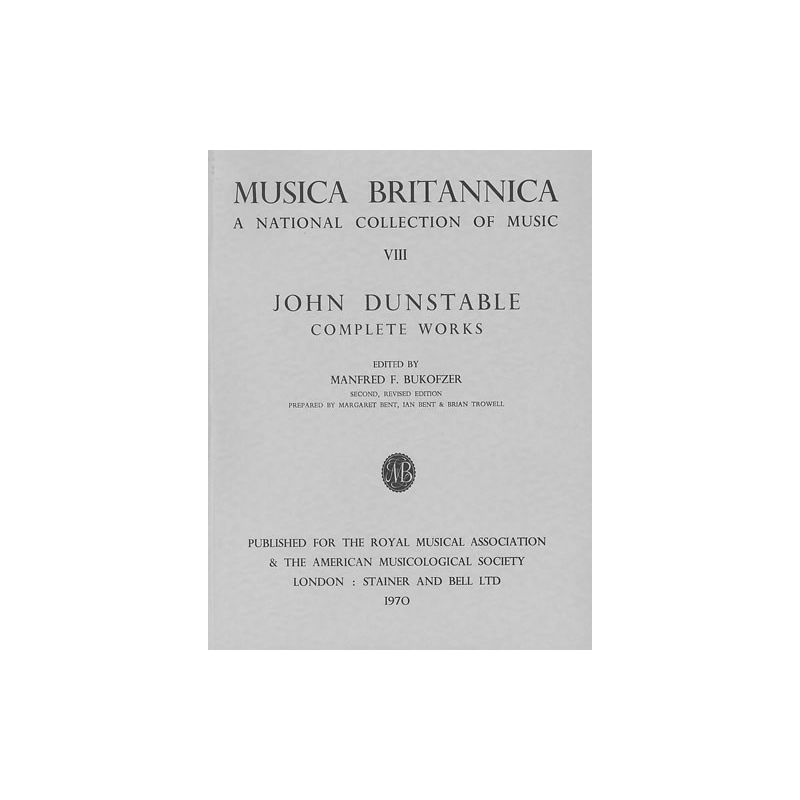 Dunstable, John - Complete Works