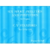 Stanford, C.V - 6 Short Preludes and Postludes. Second Set, Op 105