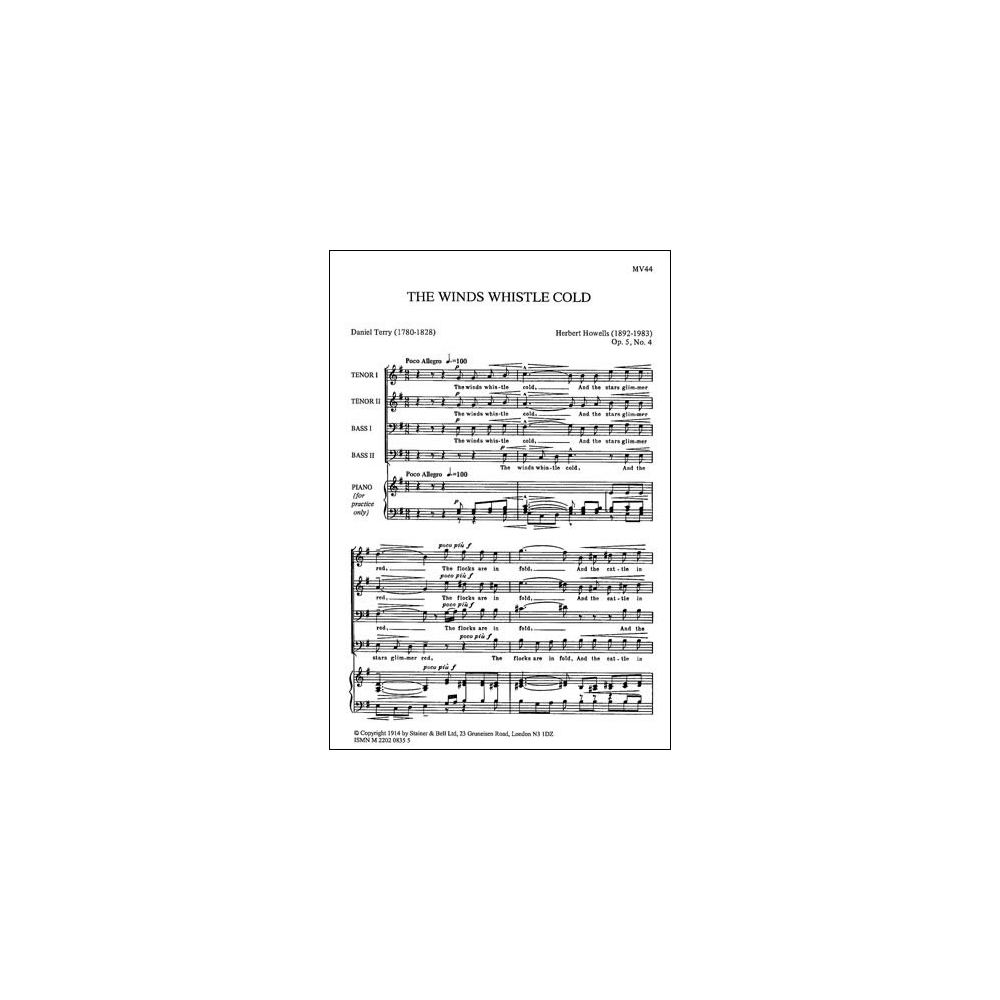 Howells, Herbert - The winds whistle cold
