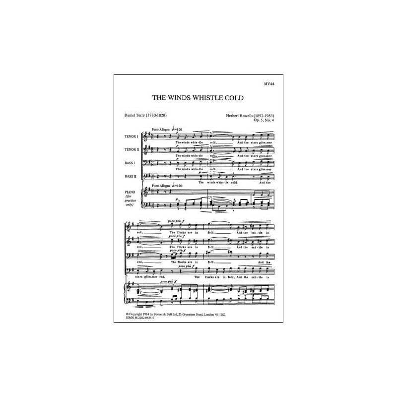 Howells, Herbert - The winds whistle cold