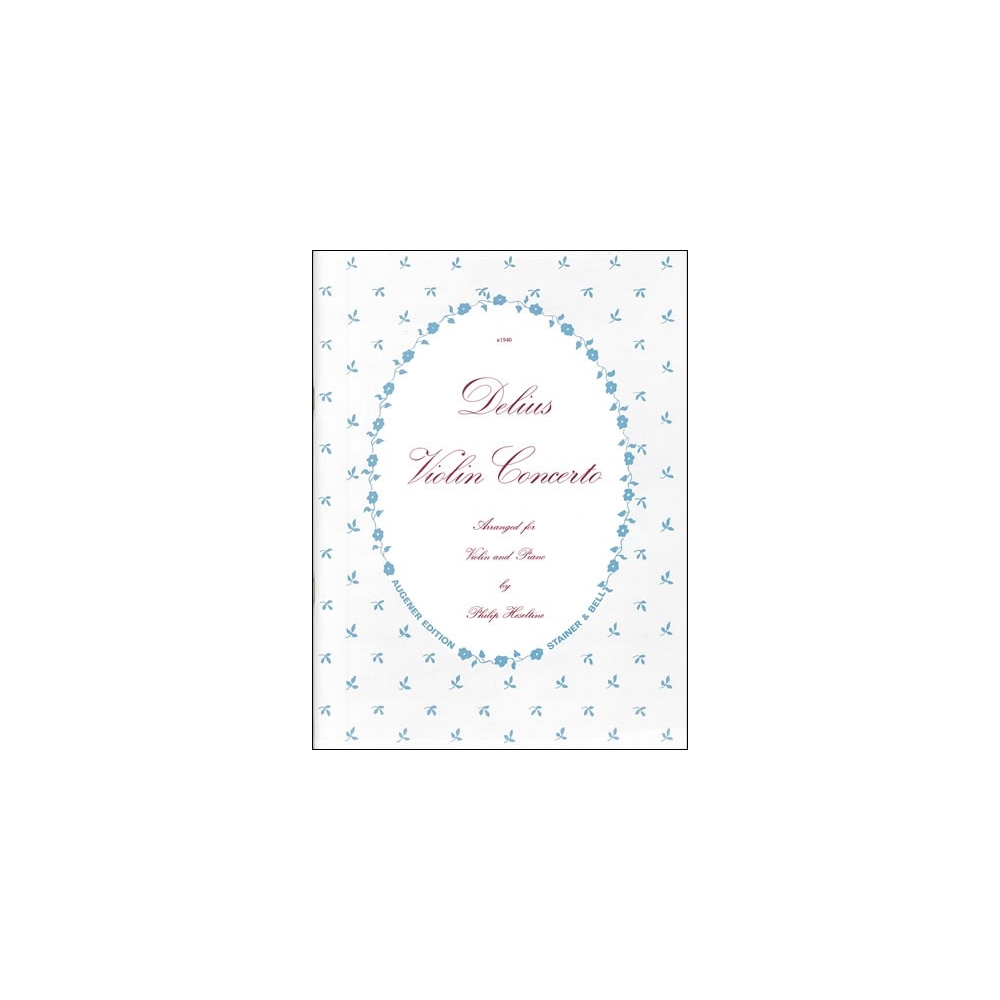 Delius, Frederick - Concerto for Violin and Orchestra transcribed for Violin and Piano