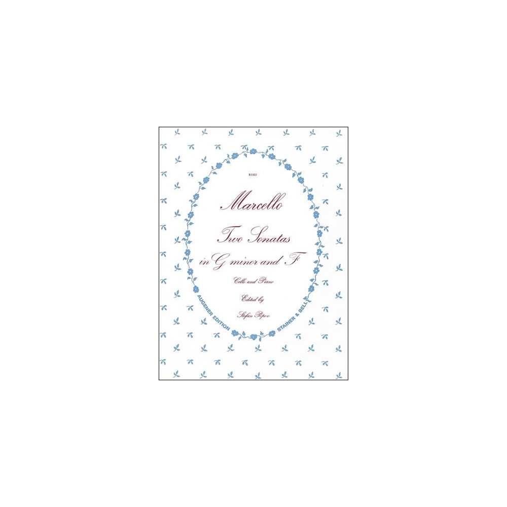 Marcello, Benedetto - Sonatas in G minor and F for Cello and Piano