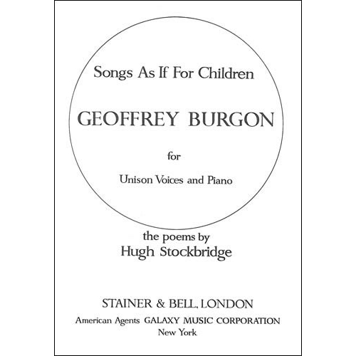 Burgon, Geoffrey - Songs as...
