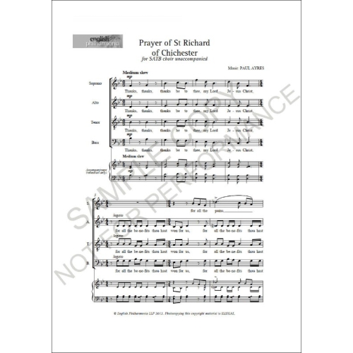 Ayres, Paul - Prayer of...