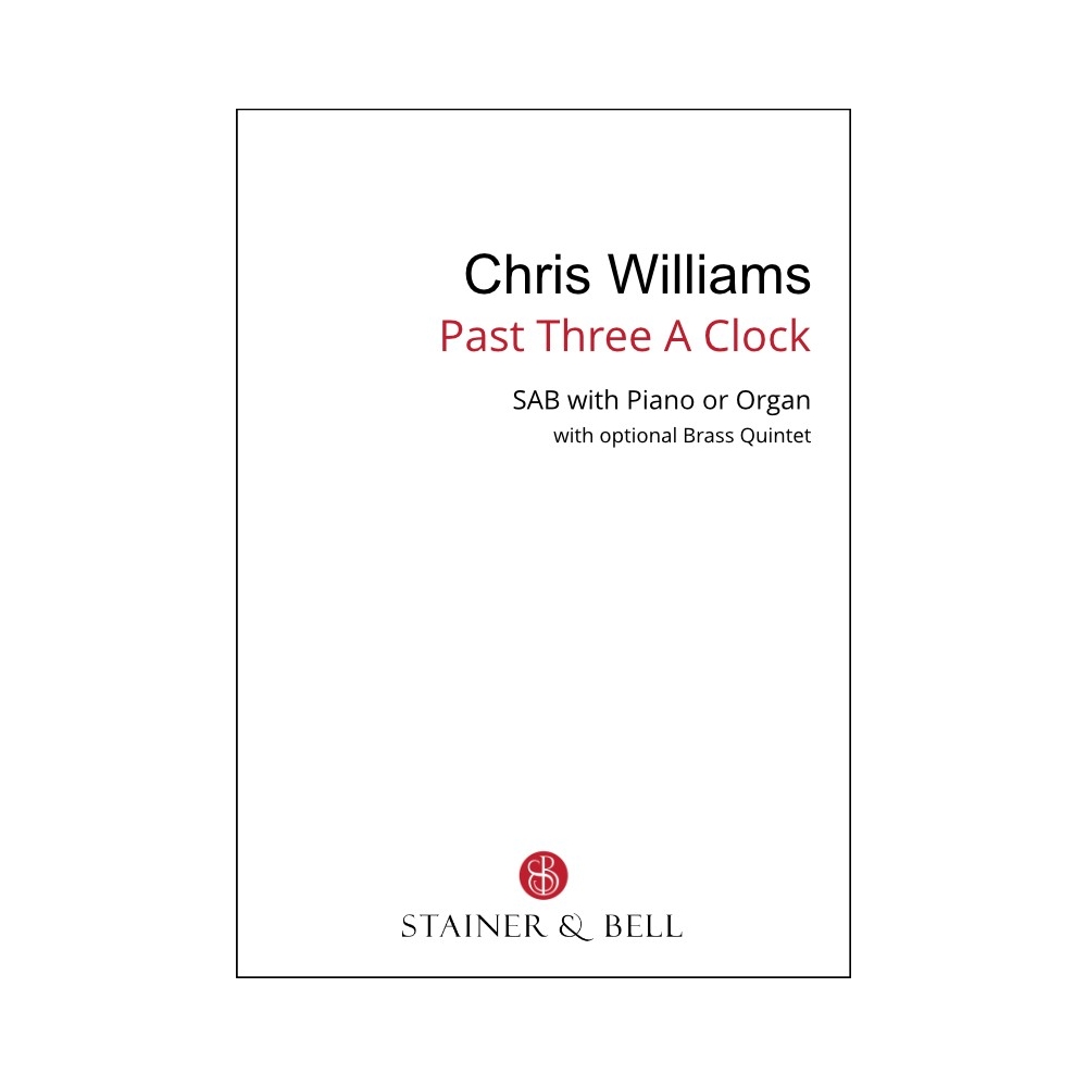 Williams, Chris - Past Three A Clock (SAB)