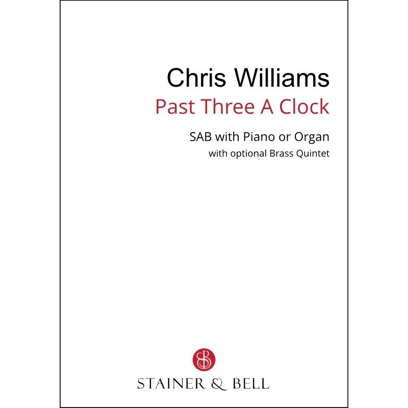 Williams, Chris - Past Three A Clock (SAB)