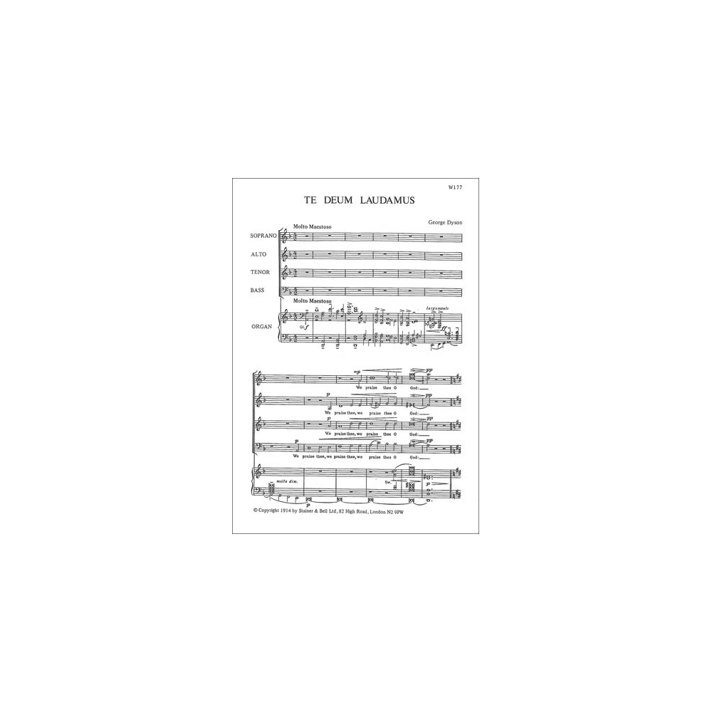 Dyson, George - Te Deum Laudamus