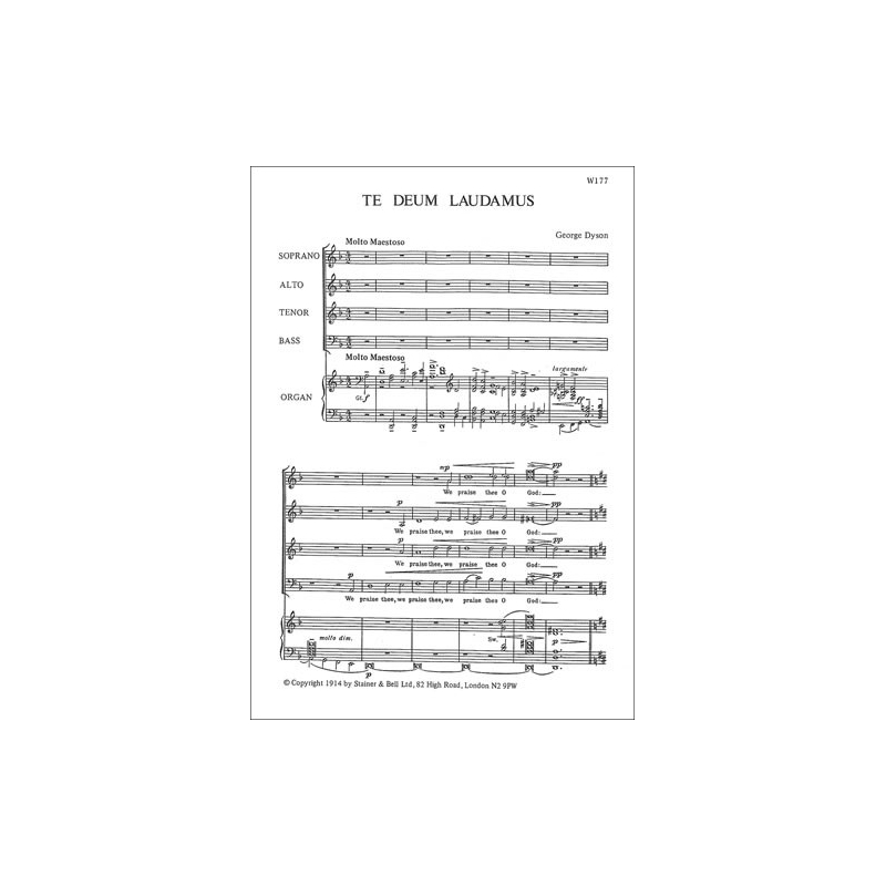 Dyson, George - Te Deum Laudamus
