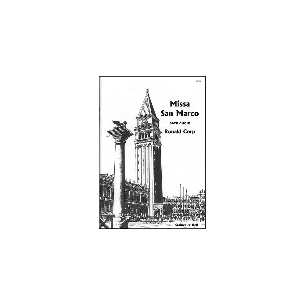 Corp, Ronald - Missa San Marco. SATB
