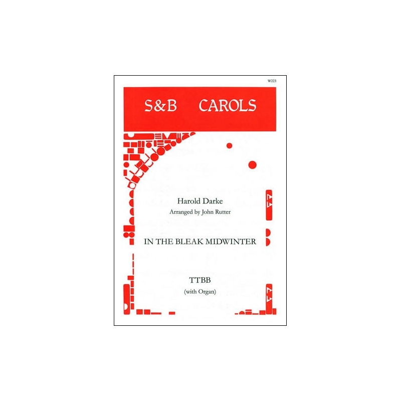 Darke, Harold - In the bleak midwinter. TTBB arr Rutter