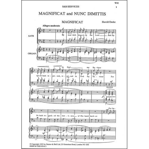 Darke, Harold - Magnificat...