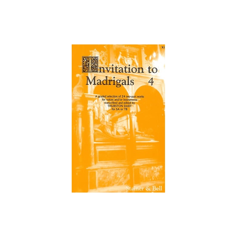 Dart, Thurston (ed) - Invitation to Madrigals Book 4