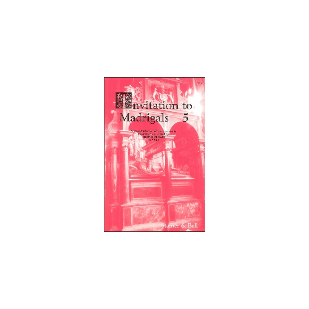 Dart, Thurston (ed) - Invitation to Madrigals Book 5