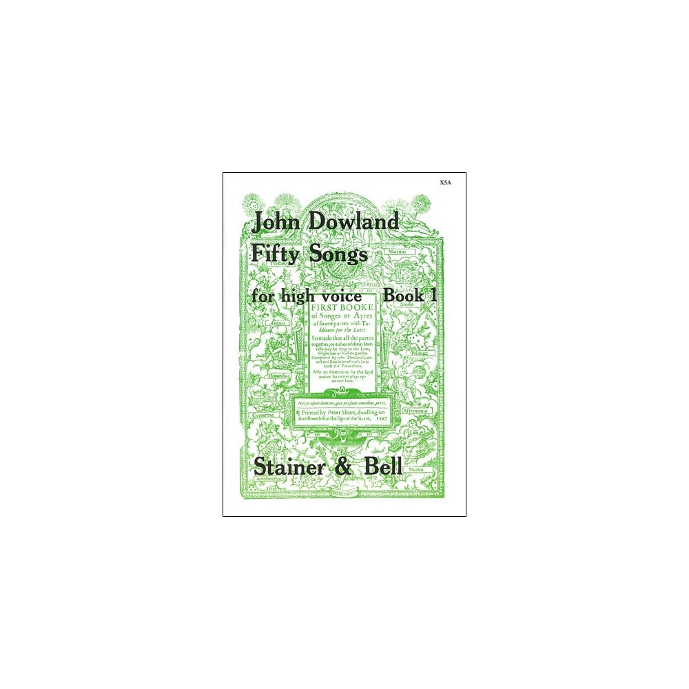 Dowland, John - Fifty Songs. Book 1. High Voice