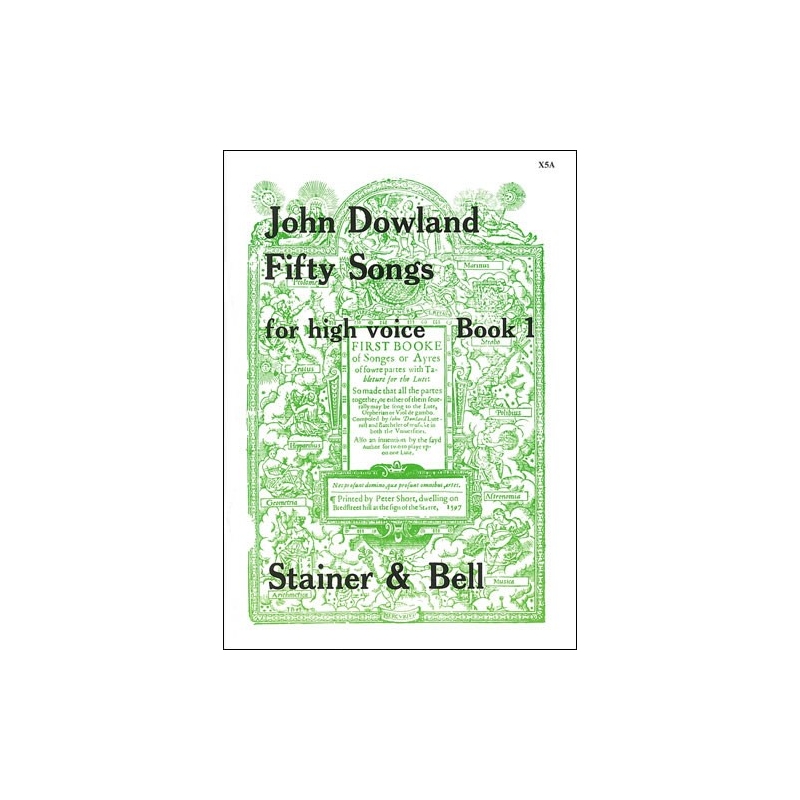 Dowland, John - Fifty Songs. Book 1. High Voice