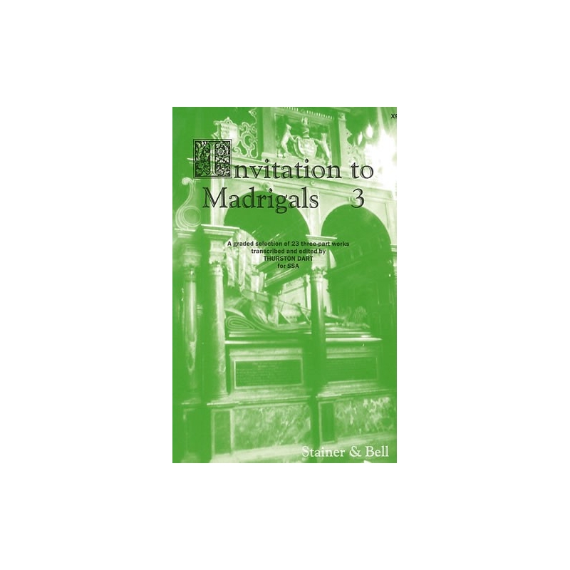 Dart, Thurston (ed) - Invitation to Madrigals Book 3