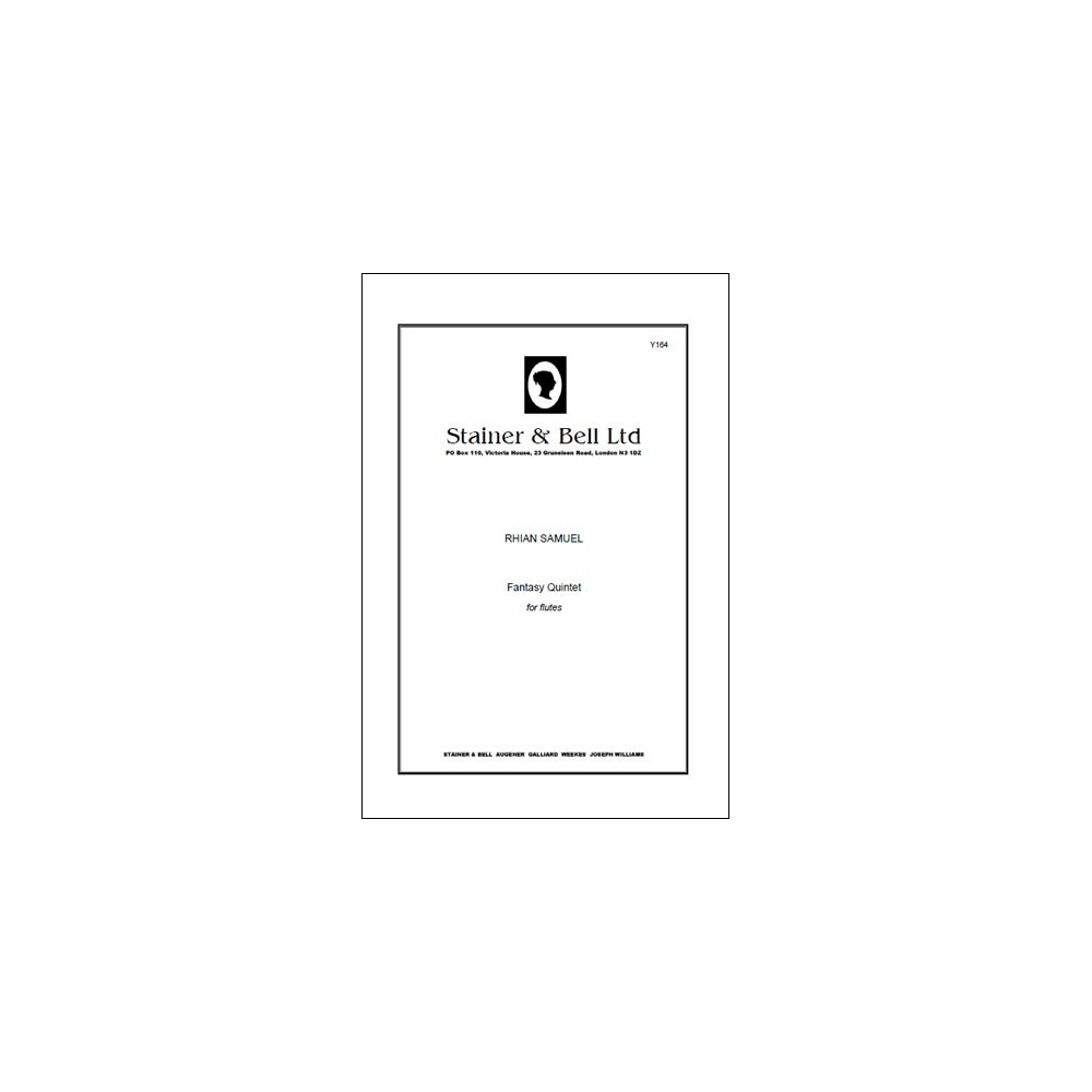 Samuel, Rhian - Fantasy Quintet for Flutes