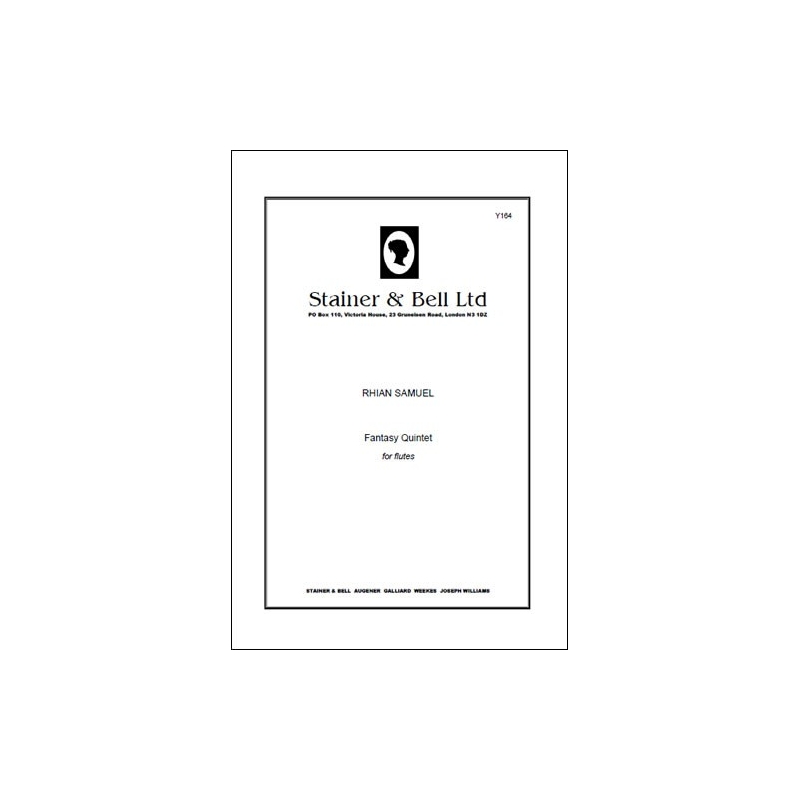 Samuel, Rhian - Fantasy Quintet for Flutes